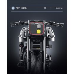 double height 60545 Xếp hình lắp ráp ghép mô hình xe máy HALEI-XR1200