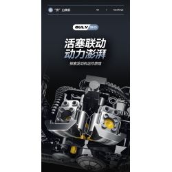 double height 60545 Xếp hình lắp ráp ghép mô hình xe máy HALEI-XR1200