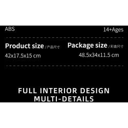 12GO 96012 Leopard 2A8 Xếp hình lắp ráp ghép mô hình Xe tăng chiến đấu chủ lực Leopard 2A8