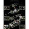 12GO 96012 Leopard 2A8 Xếp hình lắp ráp ghép mô hình Xe tăng chiến đấu chủ lực Leopard 2A8