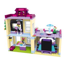 Enlighten 2007 Qman 2007 non  TRUNG TÂM ĐÀO TẠO NGÔI SAO CHERRY bộ đồ chơi xếp lắp ráp ghép mô hình  CHERRY STAR TRAINING CENTER Các Bạn Gái 729 khối