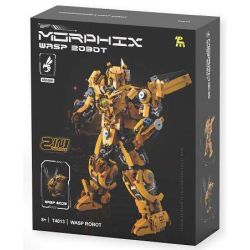 Takuki T4013 Wasp Robot Xếp hình lắp ráp ghép mô hình Máy ong Bumblebee