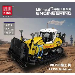 MouldKing 19019 Xếp hình lắp ráp ghép mô hình máy ủi PR756