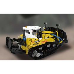 MouldKing 19019 Xếp hình lắp ráp ghép mô hình máy ủi PR756