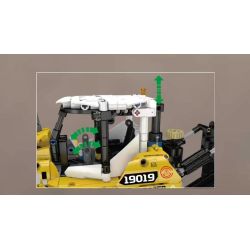 MouldKing 19019 Xếp hình lắp ráp ghép mô hình máy ủi PR756