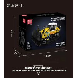 MouldKing 19019 Xếp hình lắp ráp ghép mô hình máy ủi PR756