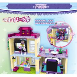 Enlighten 2007 Qman 2007 non  TRUNG TÂM ĐÀO TẠO NGÔI SAO CHERRY bộ đồ chơi xếp lắp ráp ghép mô hình  CHERRY STAR TRAINING CENTER Các Bạn Gái 729 khối