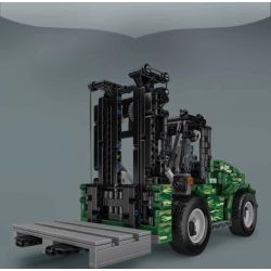 MouldKing 20050 Military Forklifts Xếp hình lắp ráp ghép mô hình xe nâng quân sự