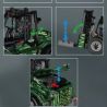 MouldKing 20050 Military Forklifts Xếp hình lắp ráp ghép mô hình xe nâng quân sự