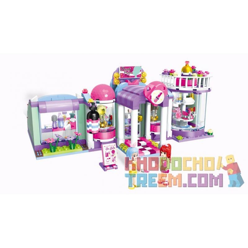 Enlighten 2006 Qman 2006 non  CỬA HÀNG BÁN ĐỒ LÀM ĐẸP bộ đồ chơi xếp lắp ráp ghép mô hình  CHERRY ENLICITY BEAUTY SHOP Các Bạn Gái 487 khối