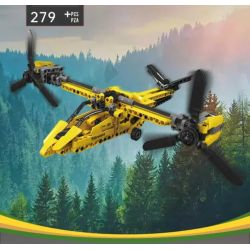 MouldKing 24051 Tiltrotor Aircraft Xếp hình lắp ráp ghép mô hình máy quay nghiêng