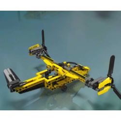 MouldKing 24051 Tiltrotor Aircraft Xếp hình lắp ráp ghép mô hình máy quay nghiêng