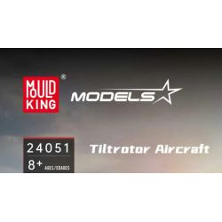 MouldKing 24051 Tiltrotor Aircraft Xếp hình lắp ráp ghép mô hình máy quay nghiêng