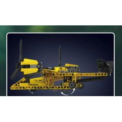 MouldKing 24051 Tiltrotor Aircraft Xếp hình lắp ráp ghép mô hình máy quay nghiêng