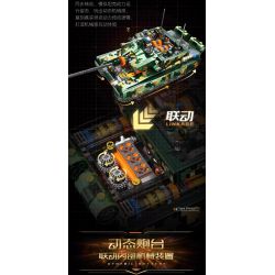 F5 F5-C1003 Xếp hình lắp ráp ghép mô hình Phiên bản sưu tập xe tăng 99A