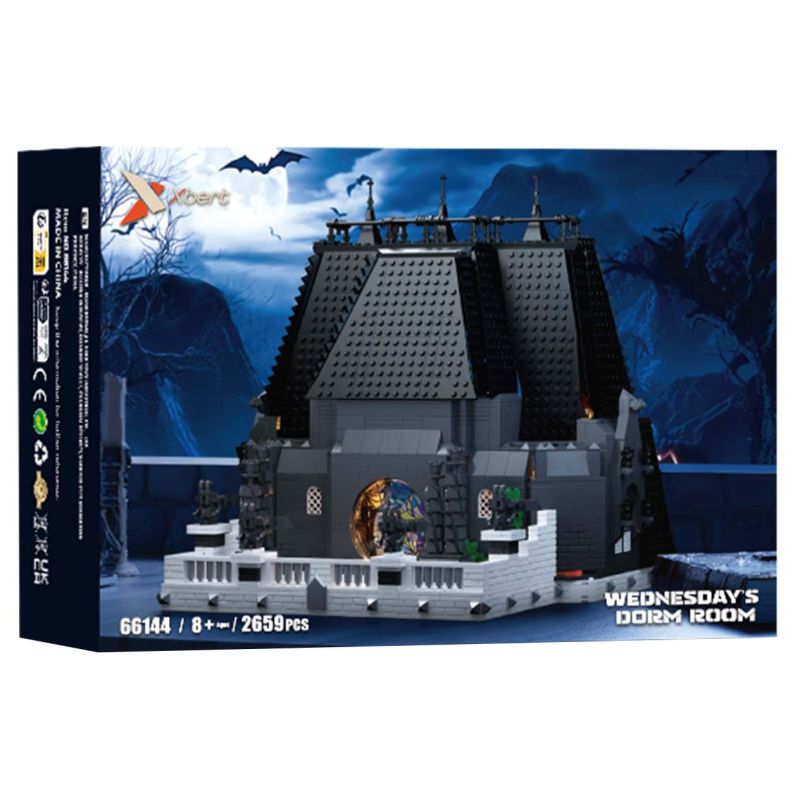 Xbert 66144 Xếp hình lắp ráp ghép mô hình ký túc xá thứ tư