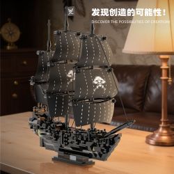 Xbert 66049 Xếp hình lắp ráp ghép mô hình ngọc trai đen