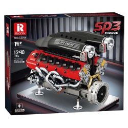 Reobrix 33016 Xếp hình lắp ráp ghép mô hình động cơ SP3