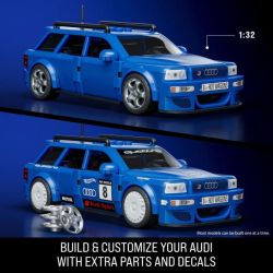 Mattel Brick Shop JGR28 Audi Avant RS2 Xếp hình lắp ráp ghép mô hình Speed ​​Class Hot Wheels Audi RS2 Avant 1:32