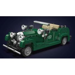 MouldKing 27105 4 Litre Super Luxury Car Xếp hình lắp ráp ghép mô hình Xe cổ điển siêu sang 4 lít