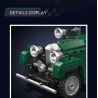 MouldKing 27105 4 Litre Super Luxury Car Xếp hình lắp ráp ghép mô hình Xe cổ điển siêu sang 4 lít