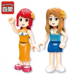 Enlighten 2005 Qman 2005 non  CỬA HÀNG BÁN ĐỒ LƯU NIỆM bộ đồ chơi xếp lắp ráp ghép mô hình  CHERRY ENLICITY BOUTIQUE Các Bạn Gái 458 khối