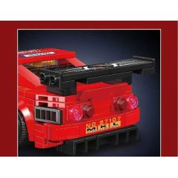 MouldKing 27107 Ferrari 575 GTC Xếp hình lắp ráp ghép mô hình Siêu xe Ferrari 575 GTC