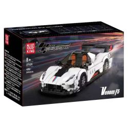 MouldKing 27109 Hennessey Venom F5 Xếp hình lắp ráp ghép mô hình Siêu xe Hennessey Venom F5
