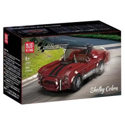 MouldKing 27111 Shelby Cobra Xếp hình lắp ráp ghép mô hình siêu xe rắn hổ mang shelby