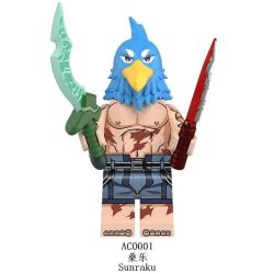 unknown AC0001 Xếp hình lắp ráp ghép mô hình Biên giới Shangri-La ~ Thợ săn phân thách thức trò chơi kiệt tác ~: Sang Le minifigure