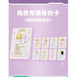 inbrixx 885013 Xếp hình lắp ráp ghép mô hình Một nhóm mèo robot: mèo robot của Douhua