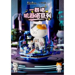 inbrixx 885016 Xếp hình lắp ráp ghép mô hình Một nhóm mèo robot: Mèo robot Pancake