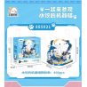 inbrixx 885021 Xếp hình lắp ráp ghép mô hình Một nhóm mèo robot: Mèo robot bánh bao