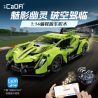 CaDA DoubleE C51309 Xếp hình lắp ráp ghép mô hình Xe thể thao điều khiển từ xa Phantom Dual Mode 1:14