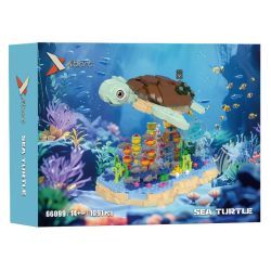 Xbert 66099 Xếp hình lắp ráp ghép mô hình rùa biển
