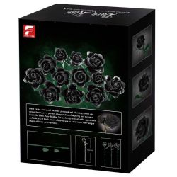 Free Tribe 11019 Dark Kiss Xếp hình lắp ráp ghép mô hình Hoa hồng