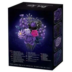 No license KK20008 Deep Water Xếp hình lắp ráp ghép mô hình Lời thì thầm hoa hồng tím