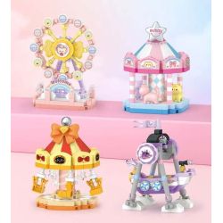 LOZ 8629 Xếp hình lắp ráp ghép mô hình công viên giải trí