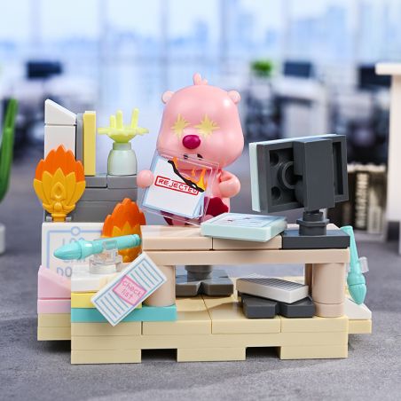 Keeppley K22303 Loopy Xếp hình lắp ráp ghép mô hình Một ngày trong cuộc sống của Ruby dễ thương: Phá hủy nó KPI