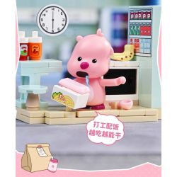 Keeppley K22303 Loopy Xếp hình lắp ráp ghép mô hình Một ngày trong cuộc sống của Ruby dễ thương: Phá hủy nó KPI