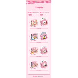 Keeppley K22303 Loopy Xếp hình lắp ráp ghép mô hình Một ngày trong cuộc sống của Ruby dễ thương: Phá hủy nó KPI