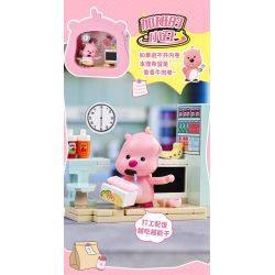 Keeppley K22304 Loopy Xếp hình lắp ráp ghép mô hình Một ngày trong cuộc đời của Ruby đáng yêu: một chú hề làm việc ngoài giờ