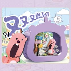 Keeppley K22306 Loopy Xếp hình lắp ráp ghép mô hình Khen ngợi Ruby dễ thương trong ngày học sinh hư: +1 vì đi muộn