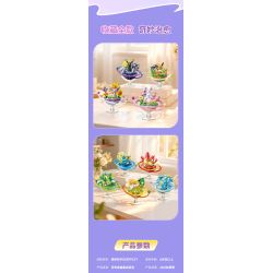 Keeppley K20268 Eevee Xếp hình lắp ráp ghép mô hình Hành tinh của gia đình Pokémon Eevee: Reevee