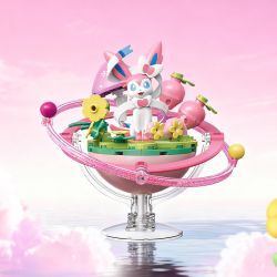 Keeppley K20271 Eevee Xếp hình lắp ráp ghép mô hình Hành tinh gia đình Pokémon Eevee: Tiên Eevee