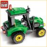 Enlighten 1102 Qman 1102 non  MÁY KÉO bộ đồ chơi xếp lắp ráp ghép mô hình City TRACTOR Thành Phố 112 khối