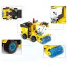 Enlighten 1101 Qman 1101 TOPOA MACTEPOB 5019 non  MÁY QUÉT ĐƯỜNG bộ đồ chơi xếp lắp ráp ghép mô hình City SWEEPER Thành Phố 102 khối