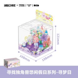 AREA-X AB0211 FARMER BOB Happy Holiday Xếp hình lắp ráp ghép mô hình Tìm kiếm kỳ lân mùa hè nhàn nhã: Ngày săn giấc mơ BOB và RICO