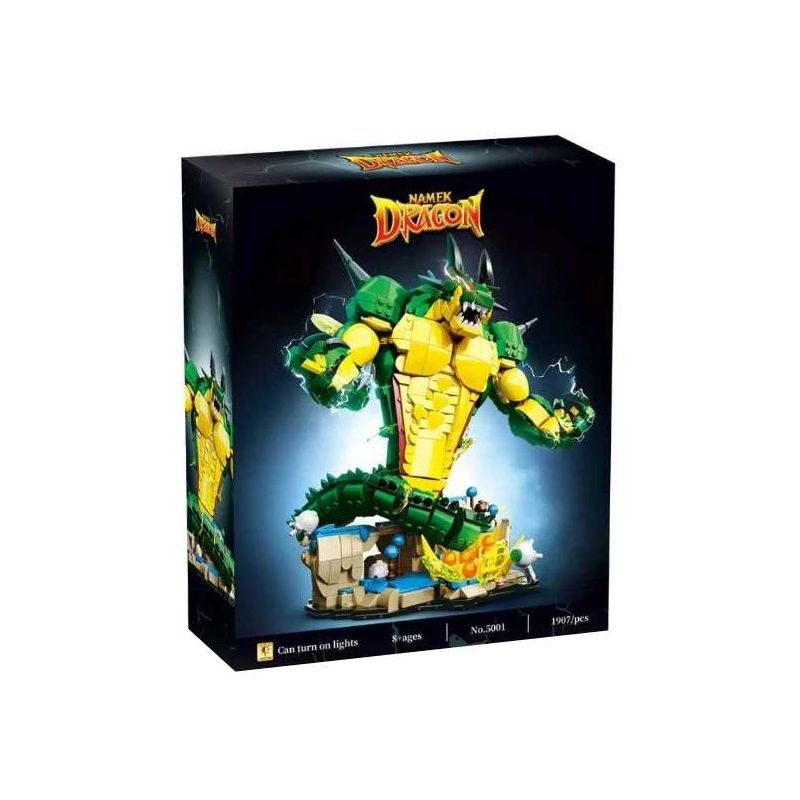DK 5001 Namek Dragon Xếp hình lắp ráp ghép mô hình Ngọc rồng: Namek Shenlong