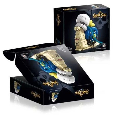 DK 1592 Snan Bug Xếp hình lắp ráp ghép mô hình One Piece: Lỗi điện thoại Luo